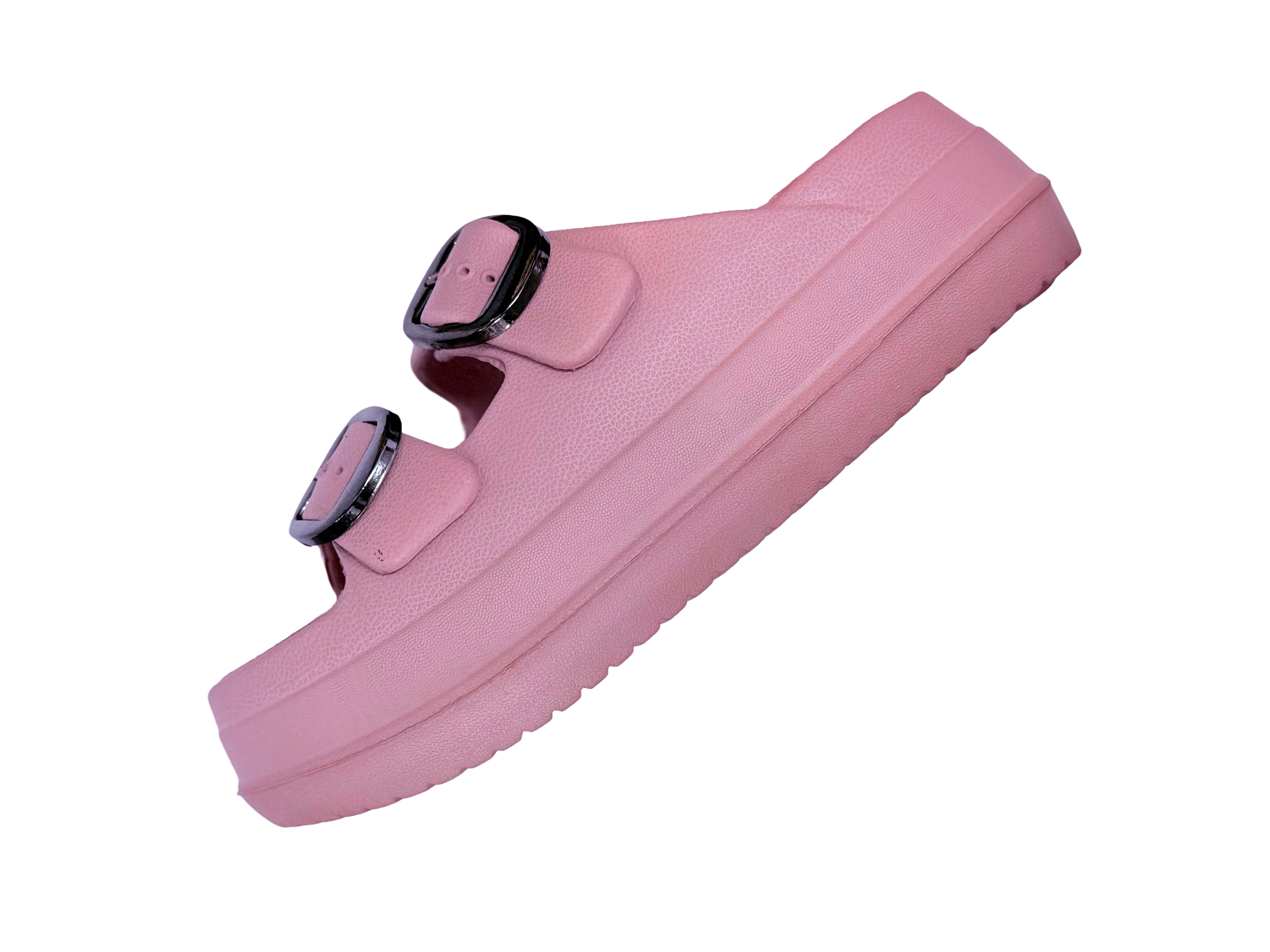 RUSHERS DOUBLE BUCKLE SANDLES PINK