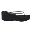 RUSHERS women wedges- Black