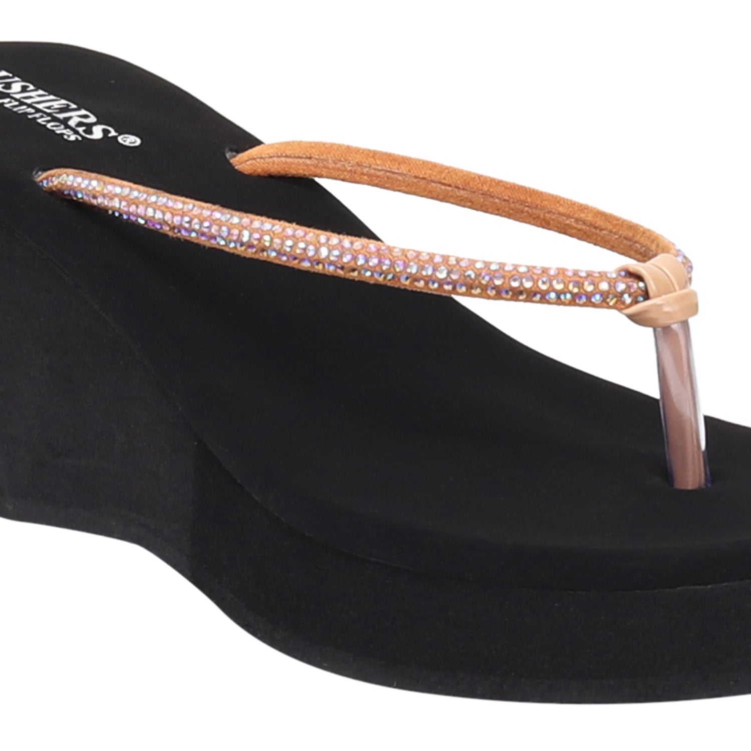 RUSHERS - WOMEN'S WEDGES- BROWN