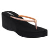 RUSHERS - WOMEN'S WEDGES- BROWN