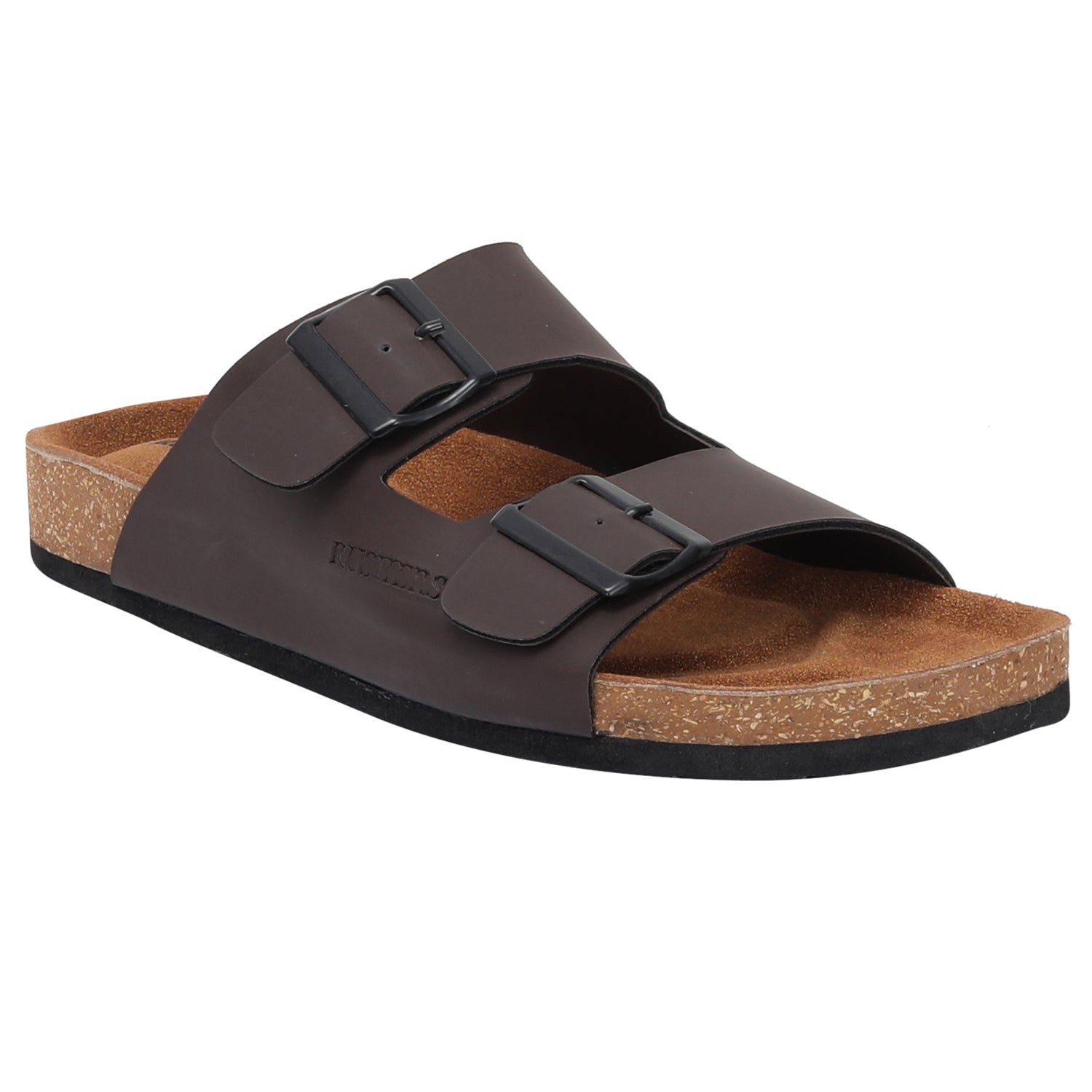 MEN'S CORK SLIPPERS- 5801 BROWN