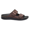 MEN'S SOFT FOOTBED SLIPPERS-BIRK-5001-BROWN