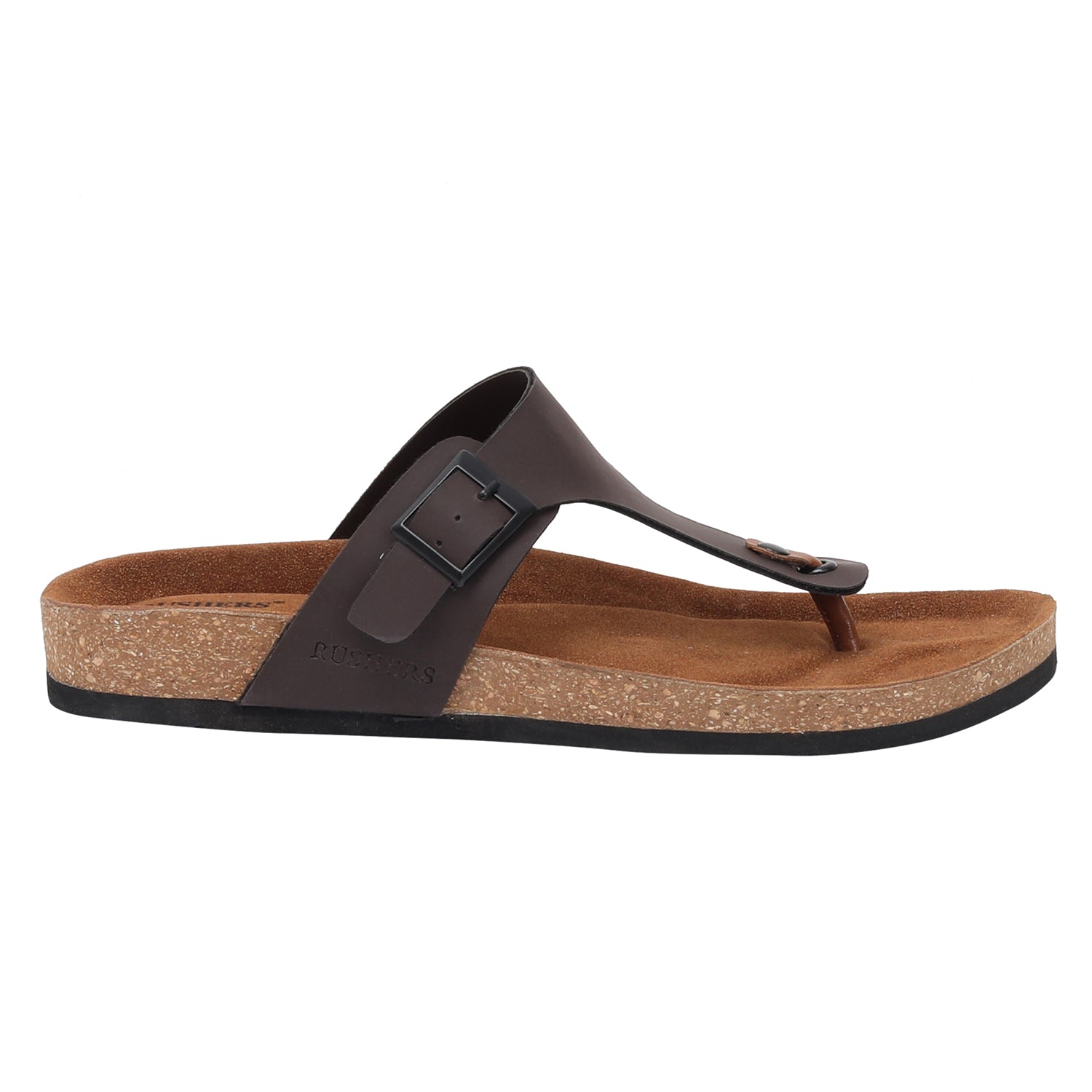Men's Cork Slipper-5803-brown